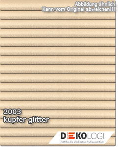 2003 / kupfer glitter